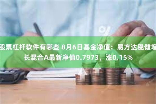 股票杠杆软件有哪些 8月6日基金净值：易方达稳健增长混合A最新净值0.7973，涨0.15%